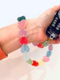 Phone chain - 💚❤️💙💜💛