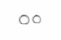 Stainless steel silver earring, 19mm