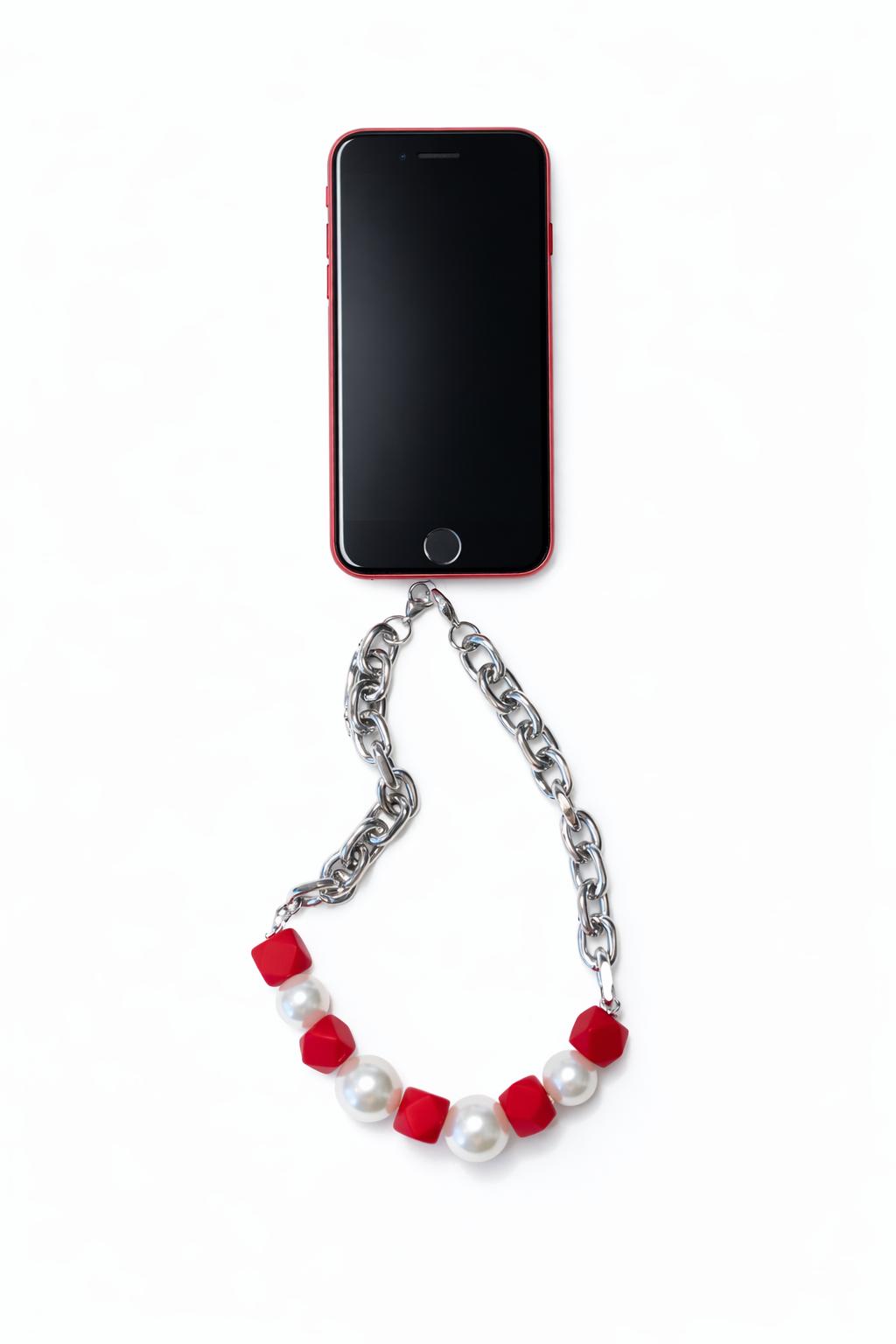 Phone chain - 🛑⚪️🛑⚪️