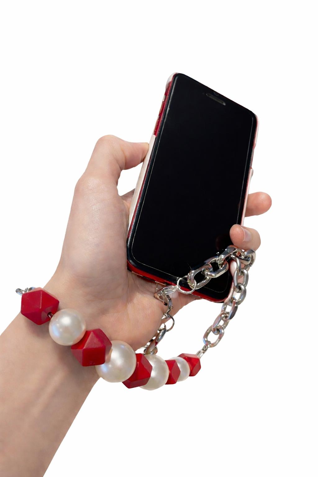 Phone chain - 🛑⚪️🛑⚪️