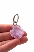 Nutty pastel purple earring - small